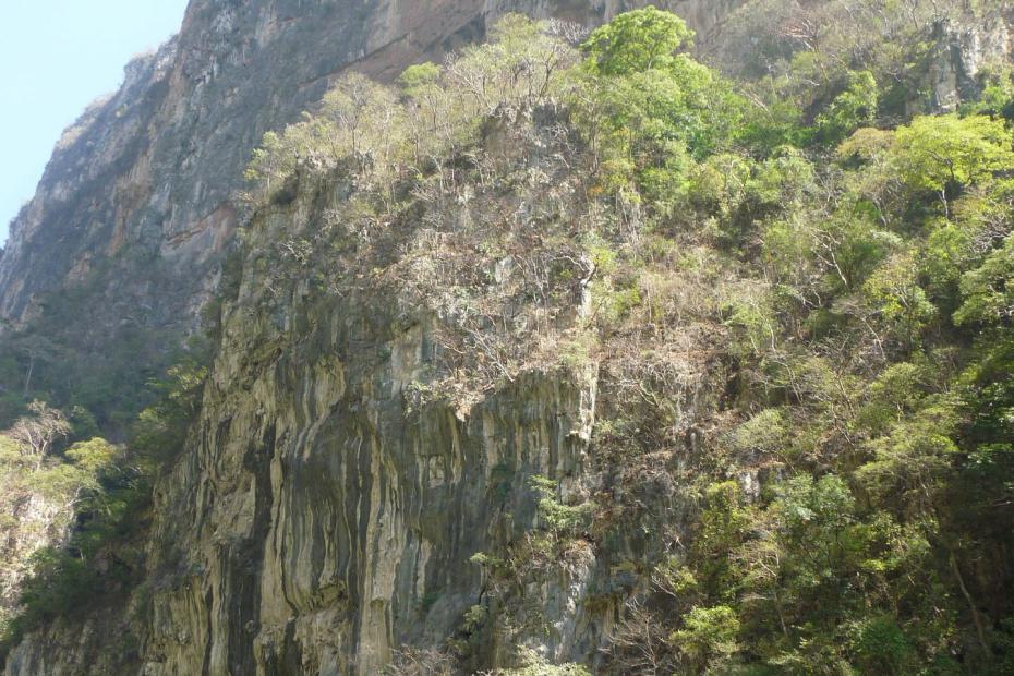 Mexiko: Der höchste Felsen im Canon del Sumidoro