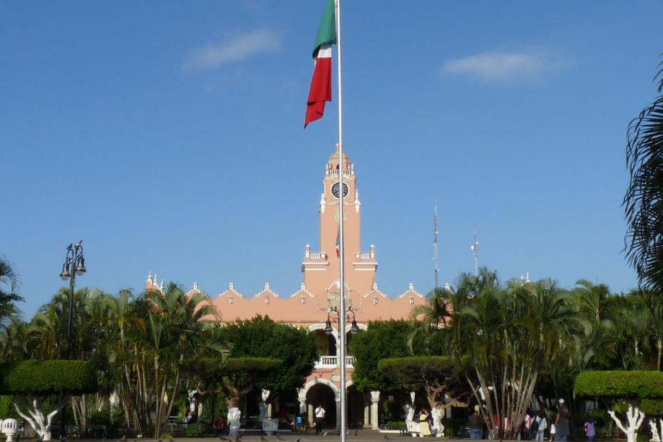 Mexiko: Die mexikanische Flagge