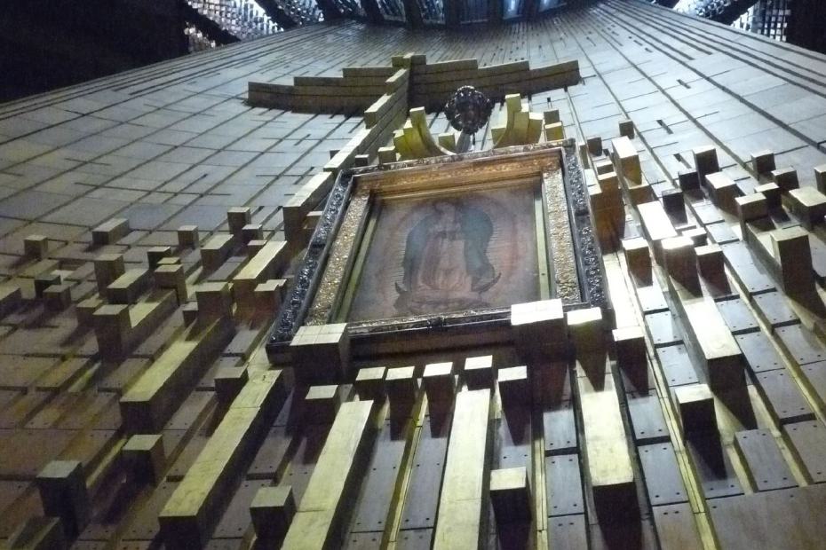 Mexiko: Mantel des heiligen Juan Diego