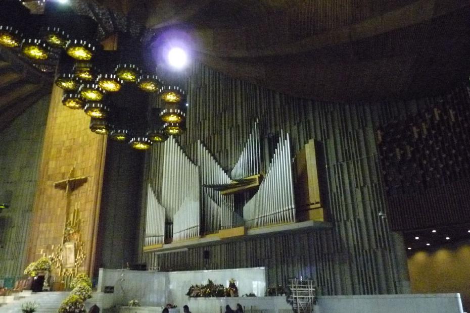 Mexiko: Die Orgel in der neuen Basilika