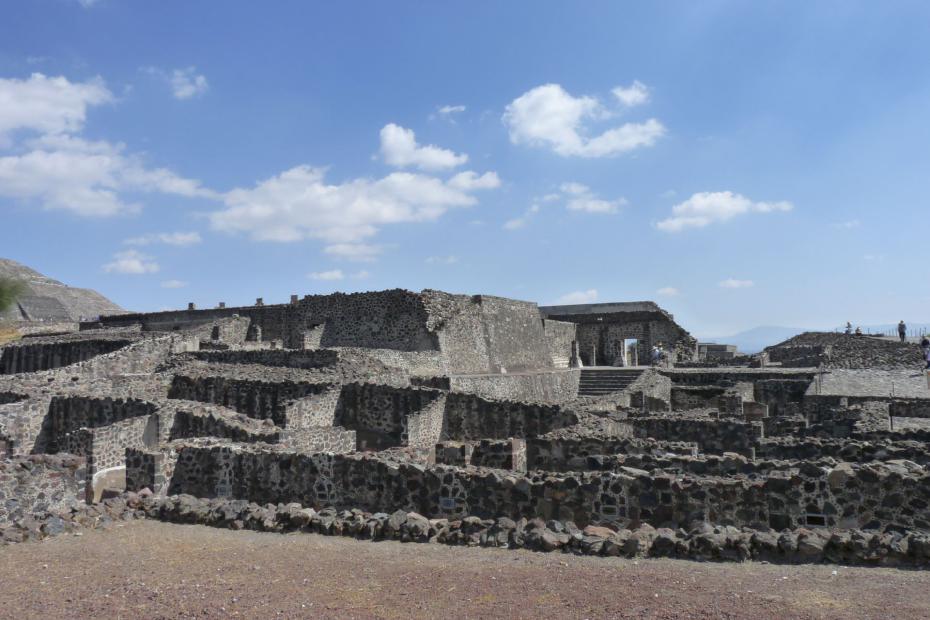 Mexiko: Palast der Jaguare in Teotihuacan