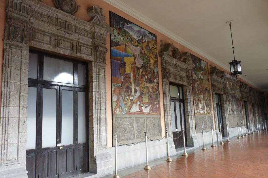 Mexiko: Murales von Diego Rivera