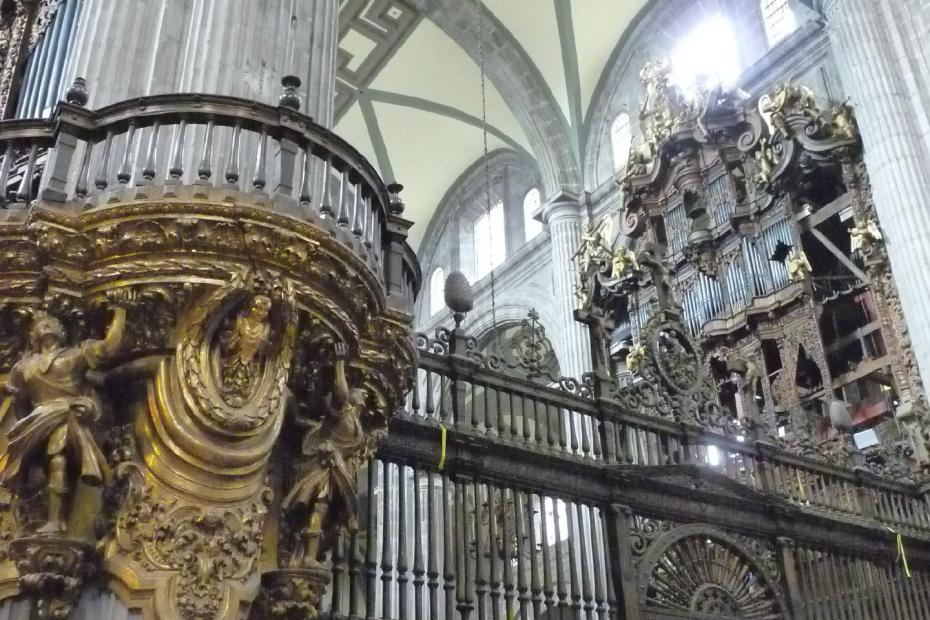 Mexiko: Orgel der Kathedrale von Mexiko-Stadt