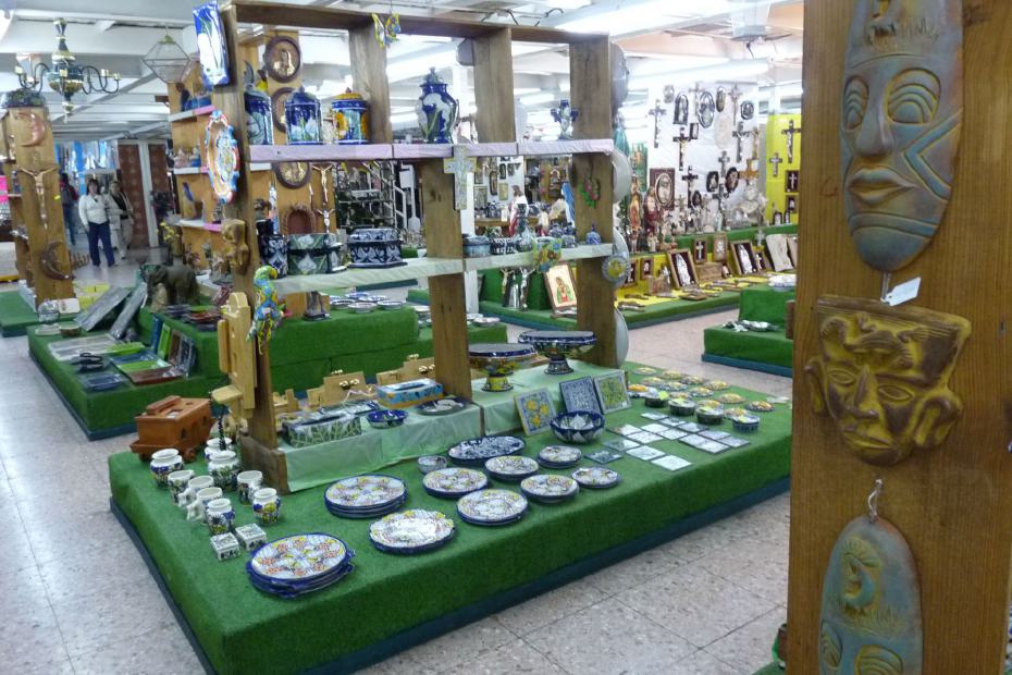 Mexiko: Souvenirladen in Mexiko-Stadt