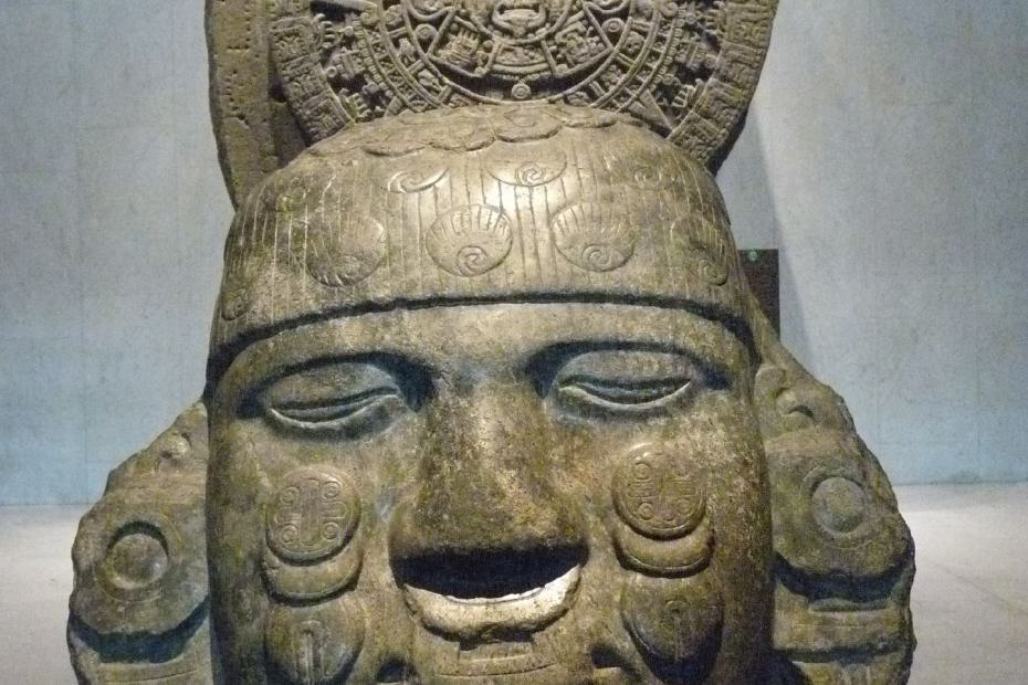 Mexiko: Azteken-Kopf