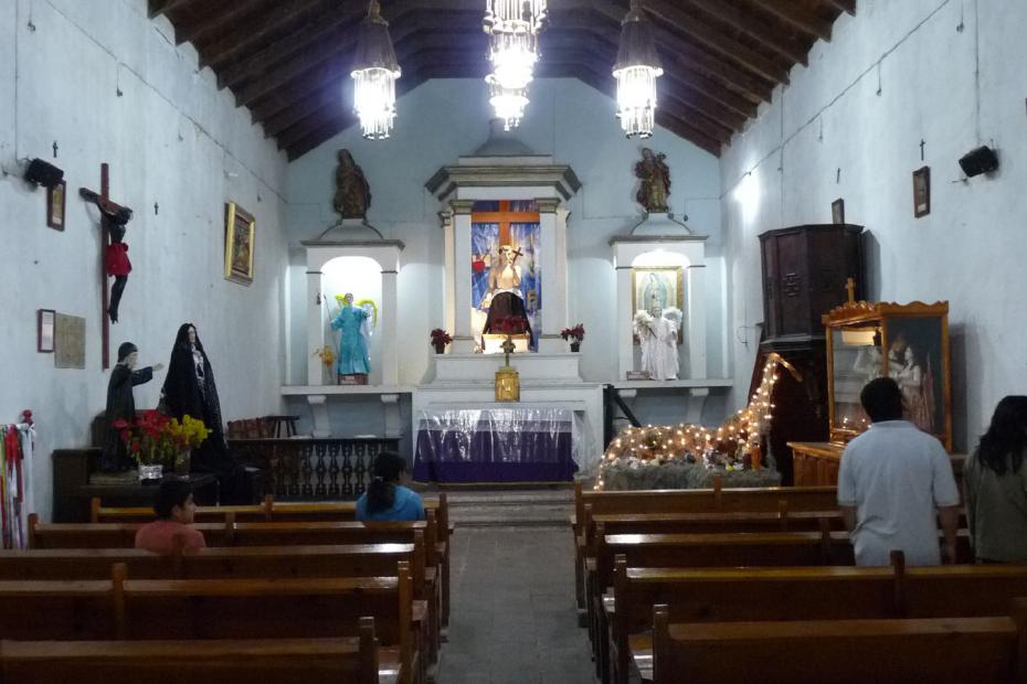 Mexiko: Der Chor der alten Kirche von Taxco