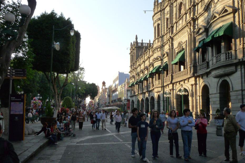 Mexiko: Rund um den Zocalo von Puebla