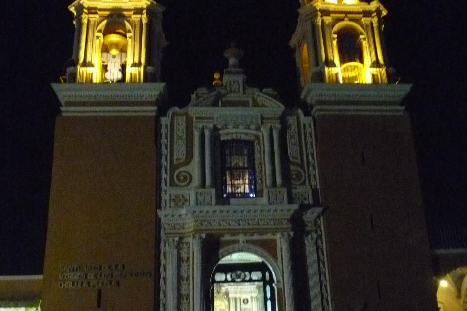 Mexiko: Eingangsportal der Kirche