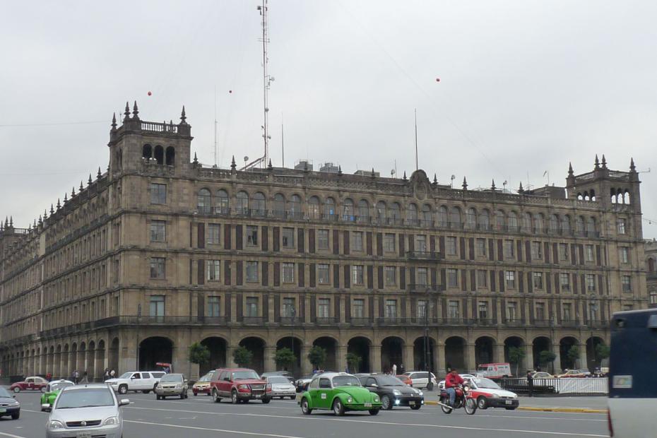 Mexiko: Das Rathaus von Mexiko-Stadt