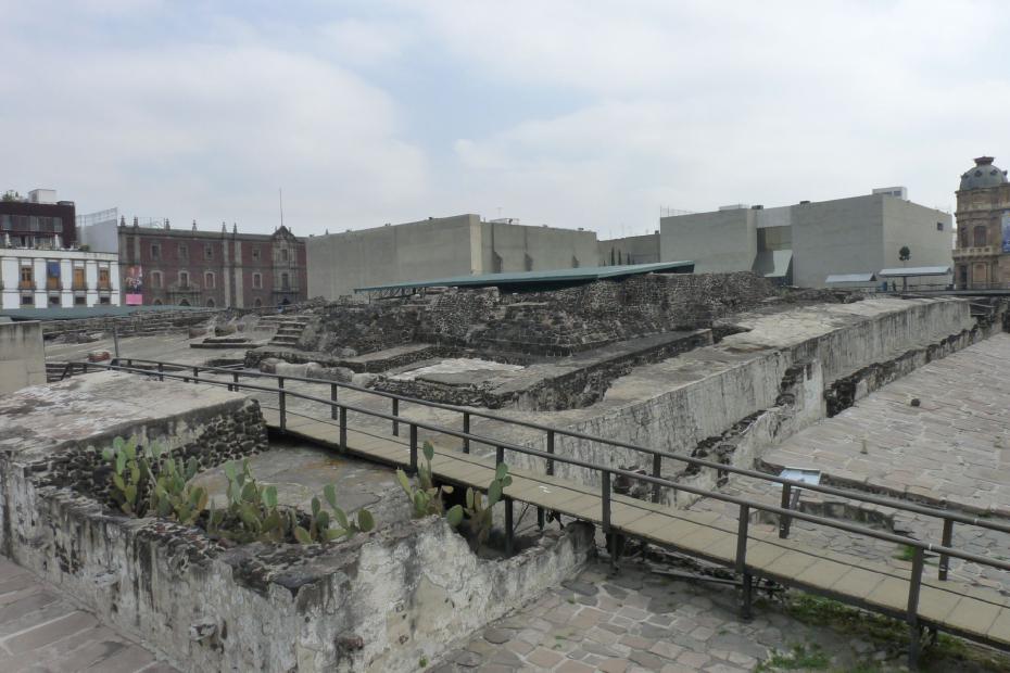 Mexiko: Ausgrabungsstätte des Templo Mayor