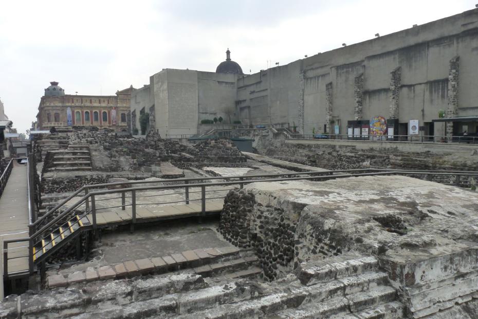 Mexiko: Ausgrabungsstätte des Templo Mayor