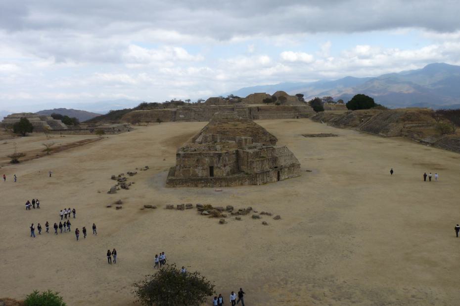 Mexiko: Blick auf den großen Platz