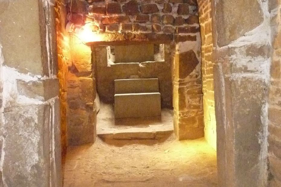 Mexiko: Der Eingangsbereich in ein Grab