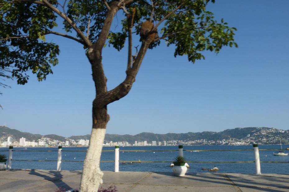 Mexiko: Blick auf die Strandpromenade von Acapulco