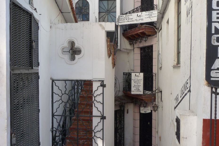 Mexiko: Hinterhof in Taxco
