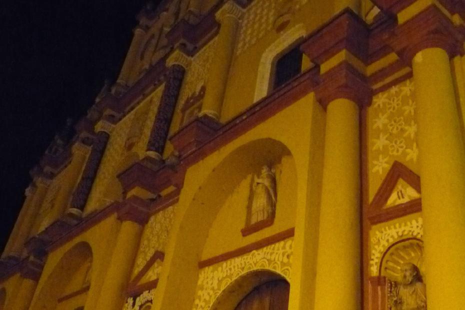 Mexiko: Detailansicht auf die Kathedrale