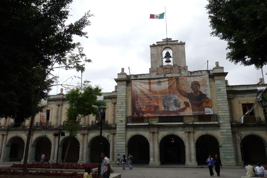 Mexiko: Das Rathaus von Oaxaca de Juarez
