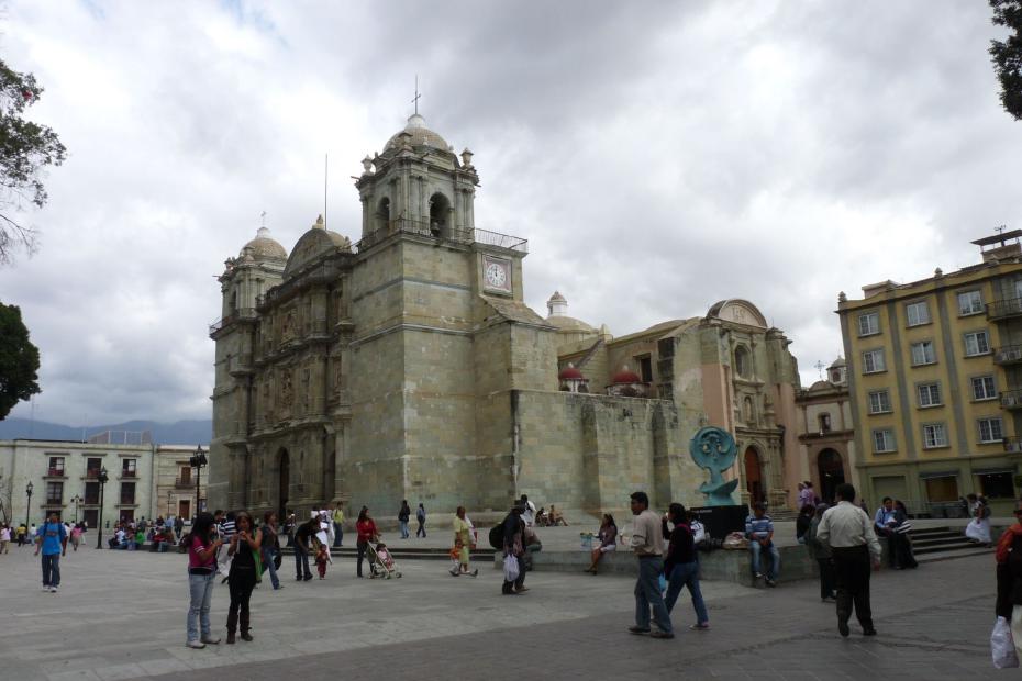 Mexiko: Blick auf die Kathedrale