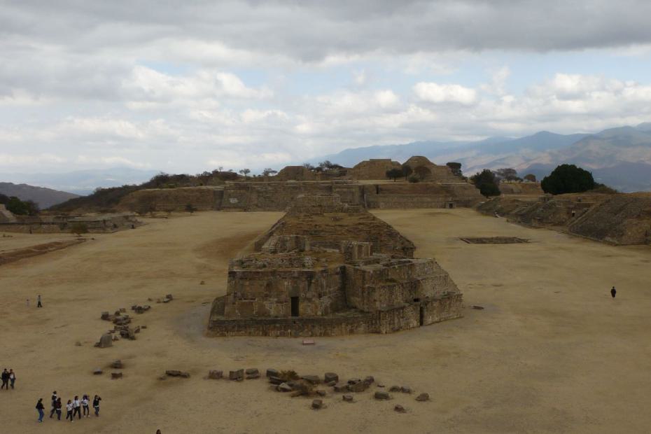 Mexiko: Blick von der Südplattform