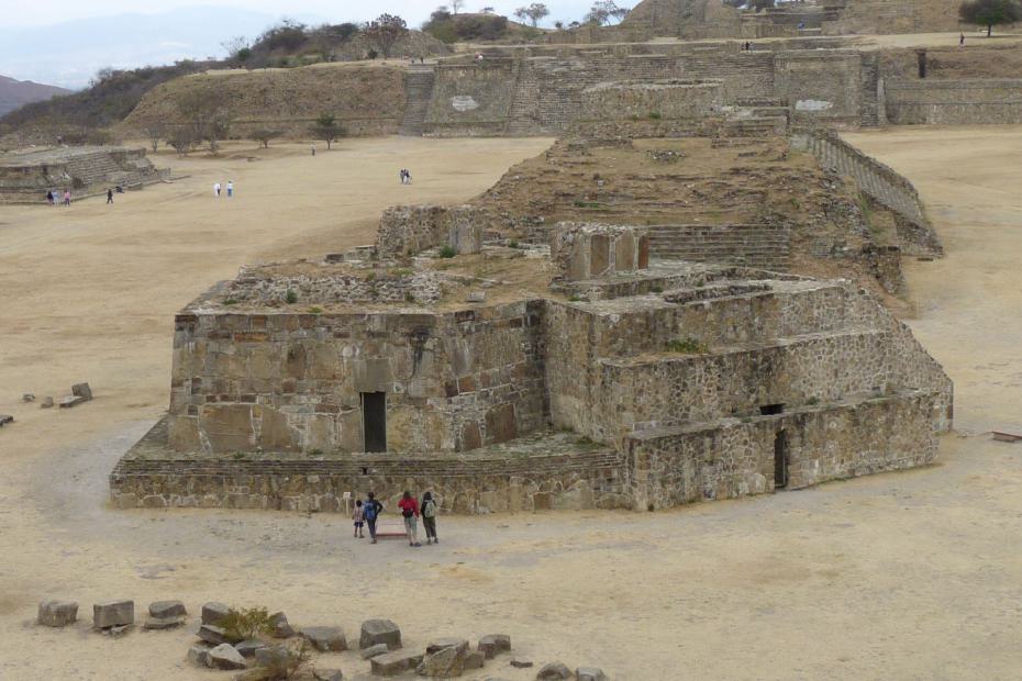 Mexiko: Das Observatorium in Monte Alban