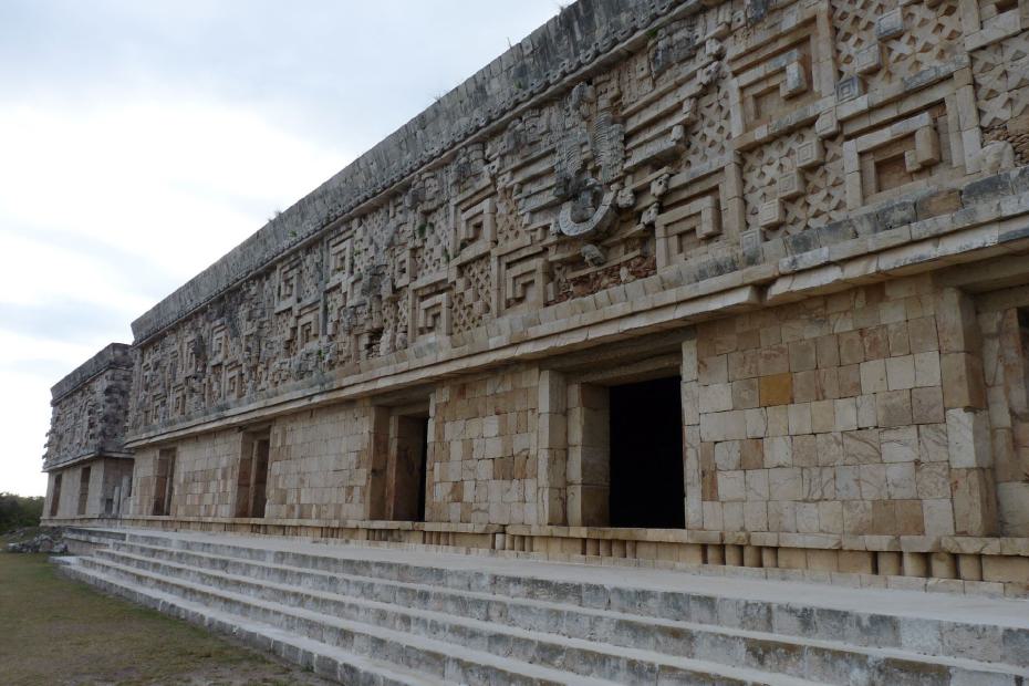 Mexiko: Detailansicht des Palastes des Gouverneurs