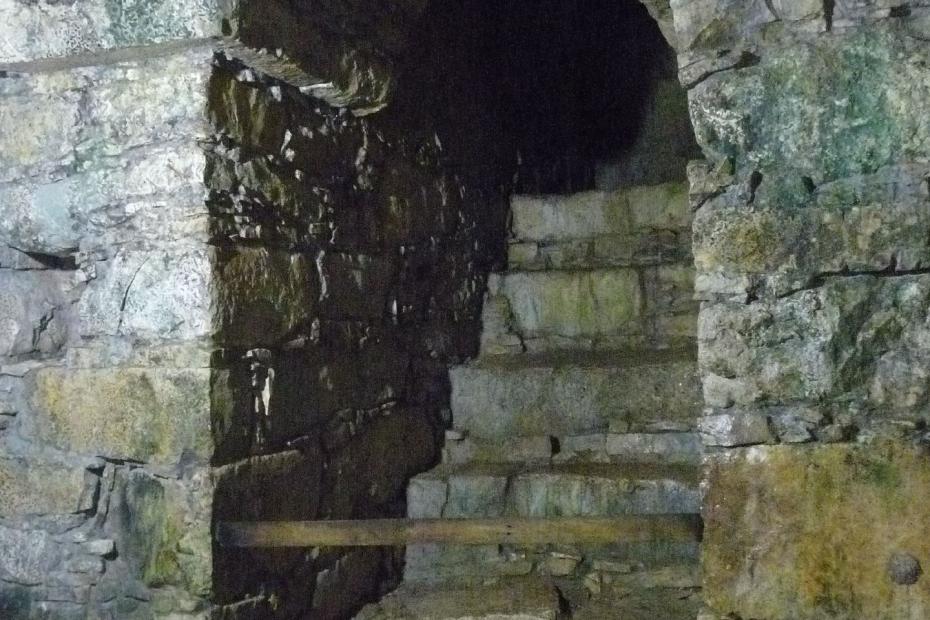 Mexiko: Treppe im Tempel der Inschriften