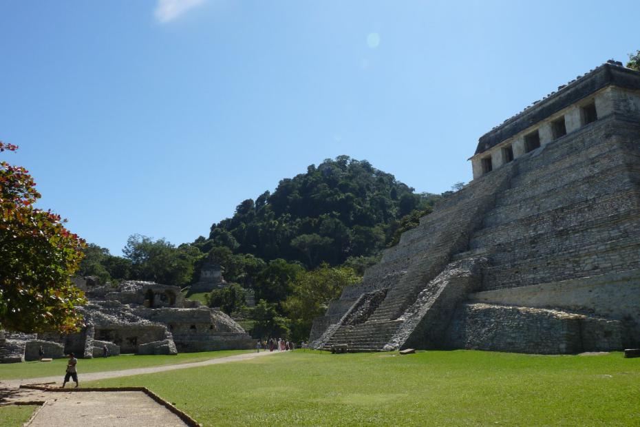 Mexiko: Der Tempel der Inschriften in Palenque