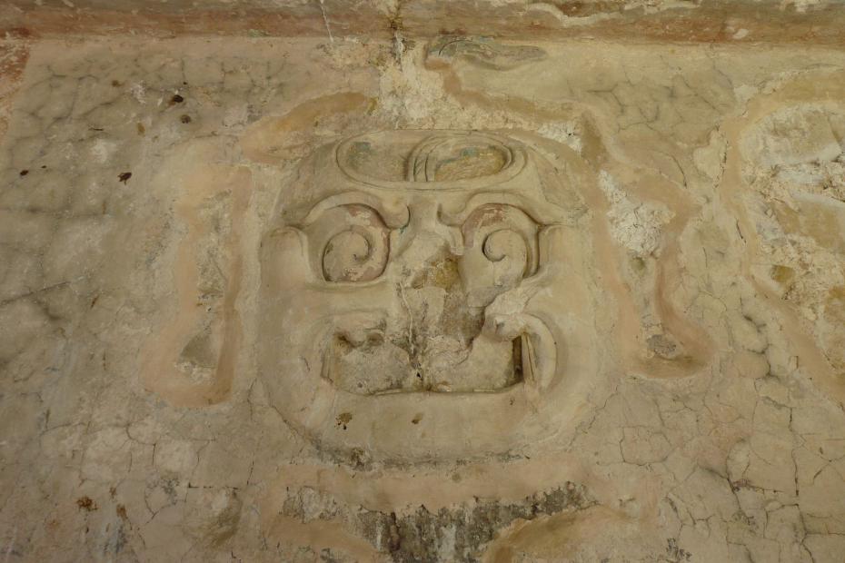 Mexiko: Wandrelief im Palast von Palenque