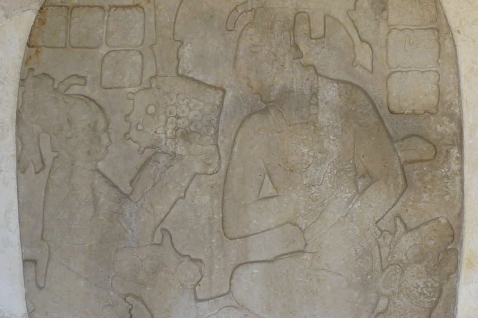 Mexiko: Darstellung des Königs von Palenque