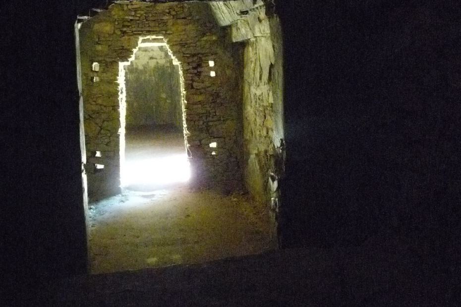 Mexiko: Innenräume des Palastes von Palenque