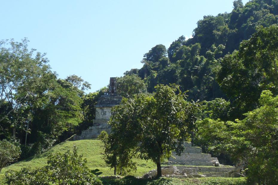 Mexiko: Der Tempel des Kreuzes in Palenque