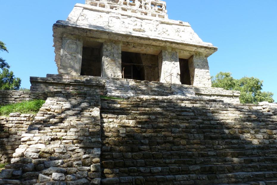 Mexiko: Der Tempel der Sonne in Palenque