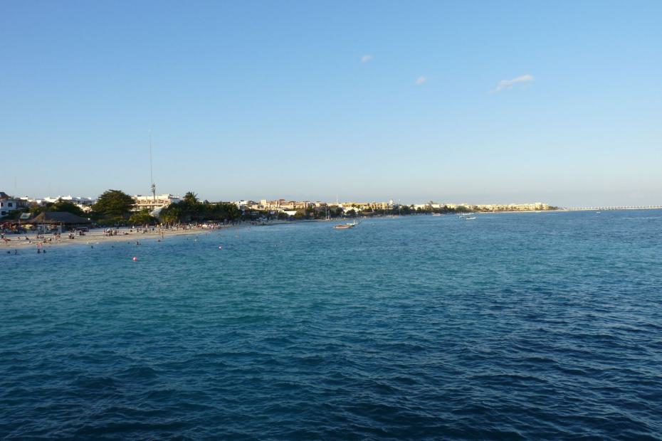 Mexiko: Der Strand von Playa del Carmen