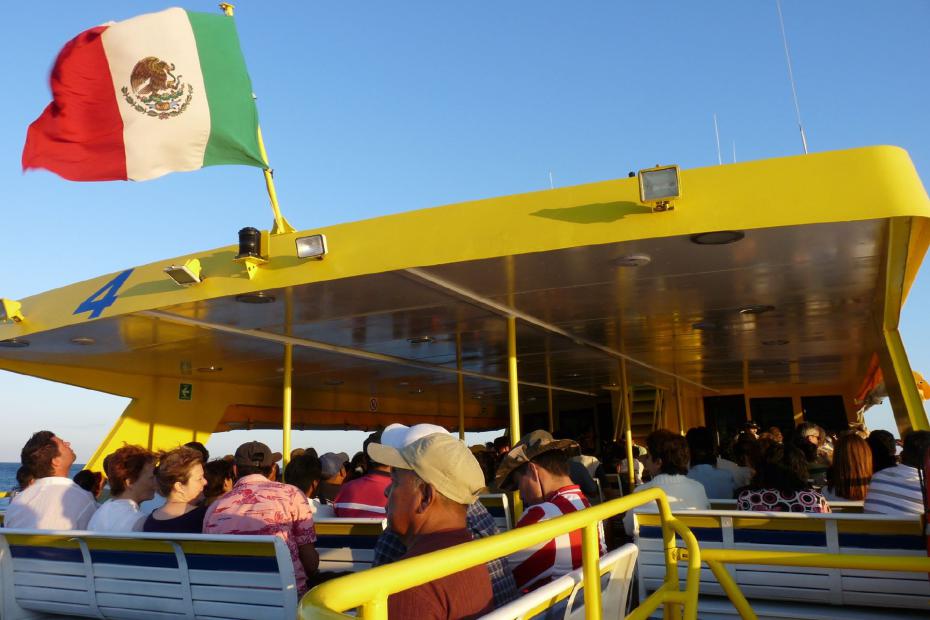 Mexiko: Fähre von Playa del Carmen nach Cozumel