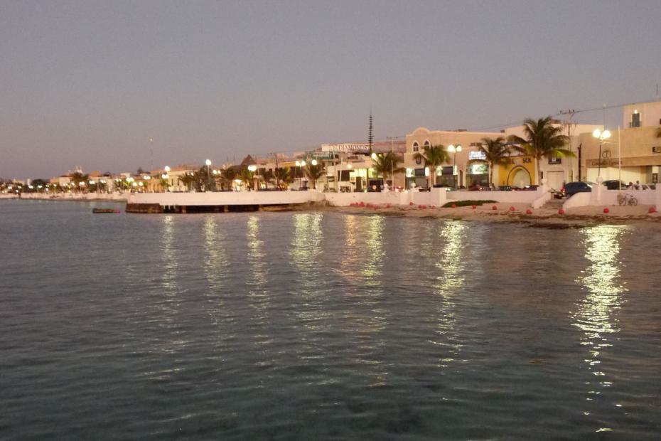 Mexiko: Blick auf die Nordseite von San Miguel