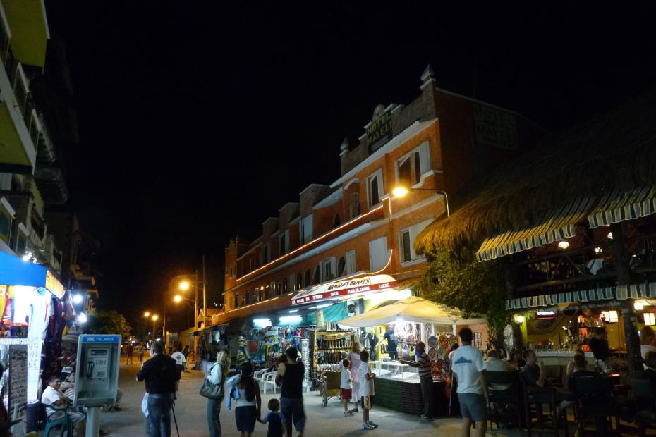 Mexiko: Kolonialgebäude in Playa del Carmen
