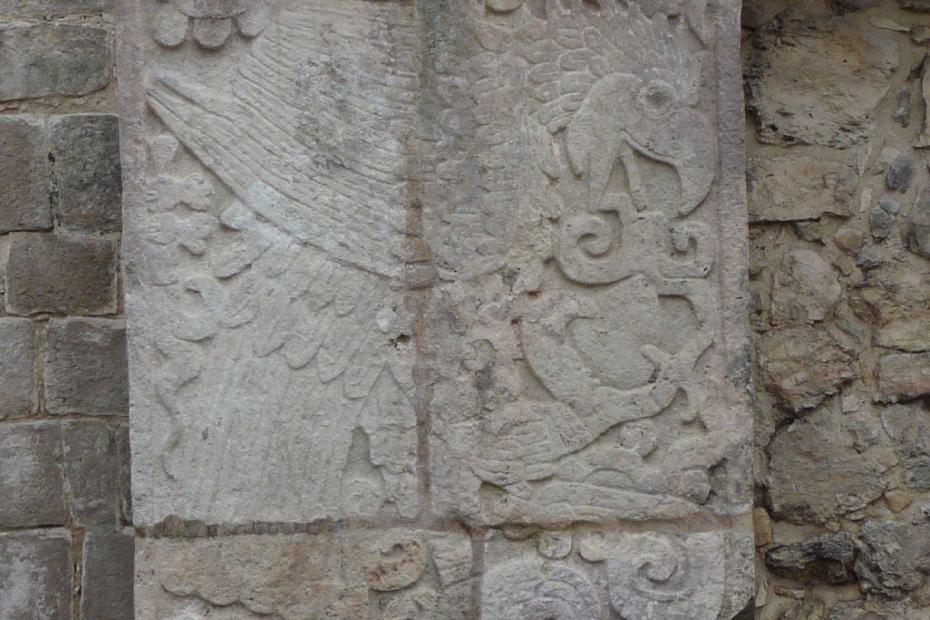 Mexiko: Relief an der Venusplattform
