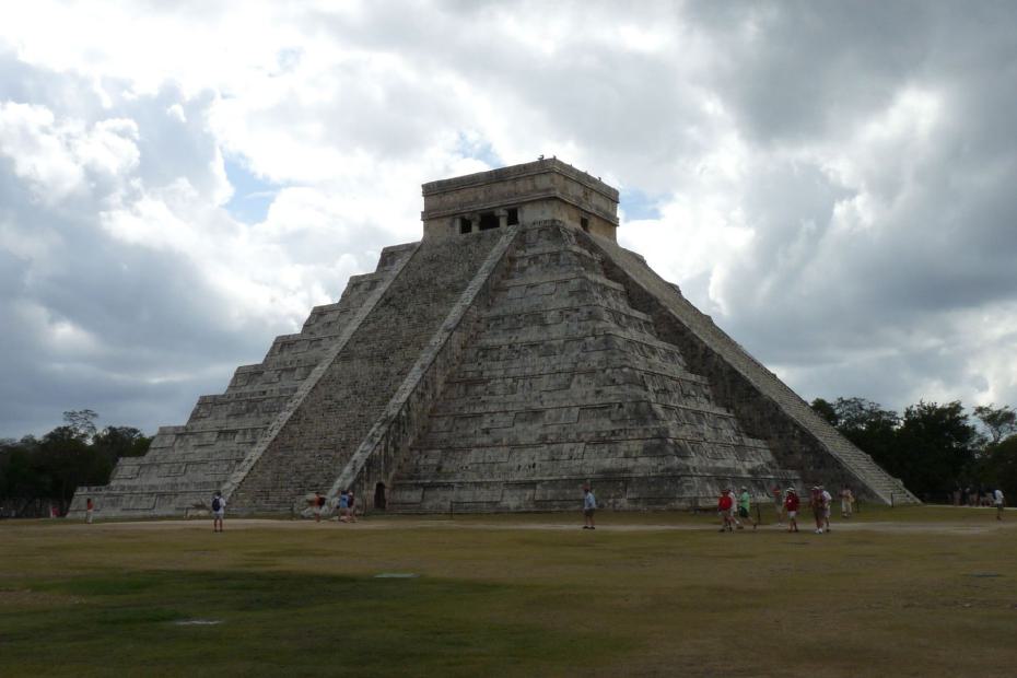 Mexiko: El Castilo in Chitzen Itza (Chichen Itza)