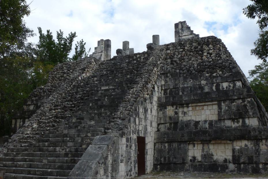 Mexiko: Großer Opfertempel in Chitzen Itza