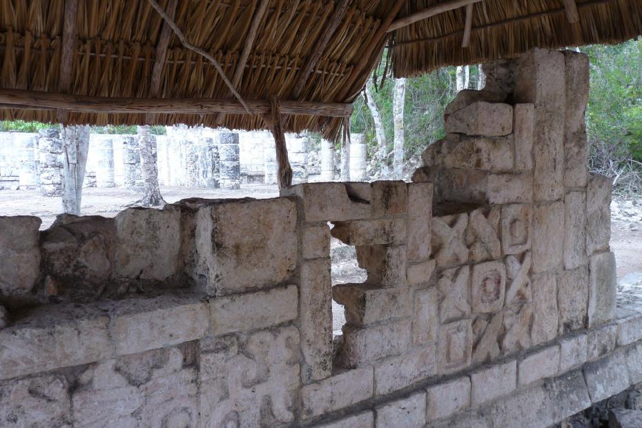 Mexiko: Tic Tac To auf Maya-Art in Chitzen Itza