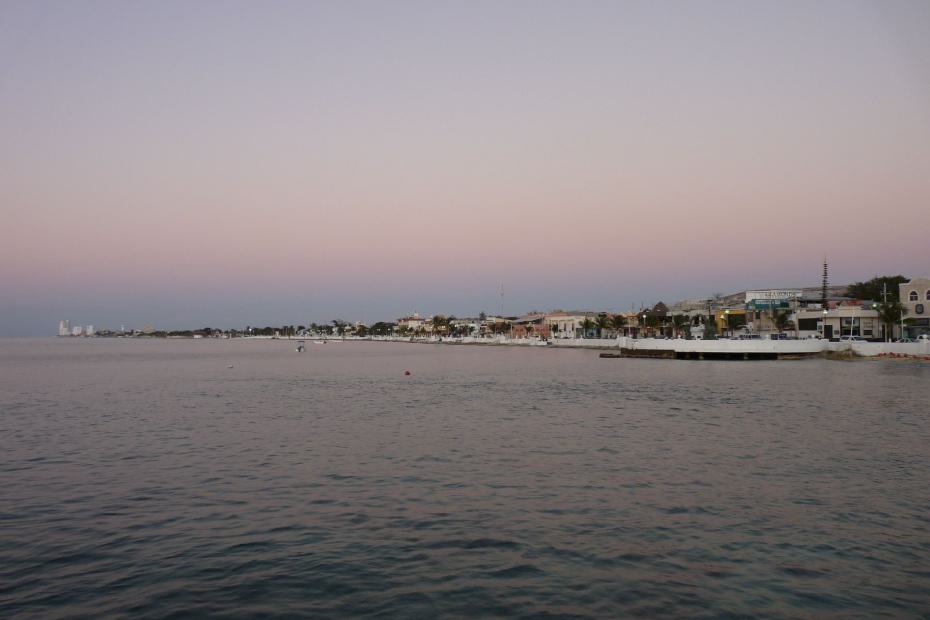 Mexiko: Blick auf die Küste von Cozumel