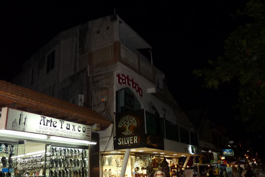 Mexiko: Souvenirläden in Playa del Carmen