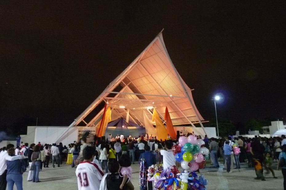 Mexiko: Kulturelle Veranstaltung in Cancun