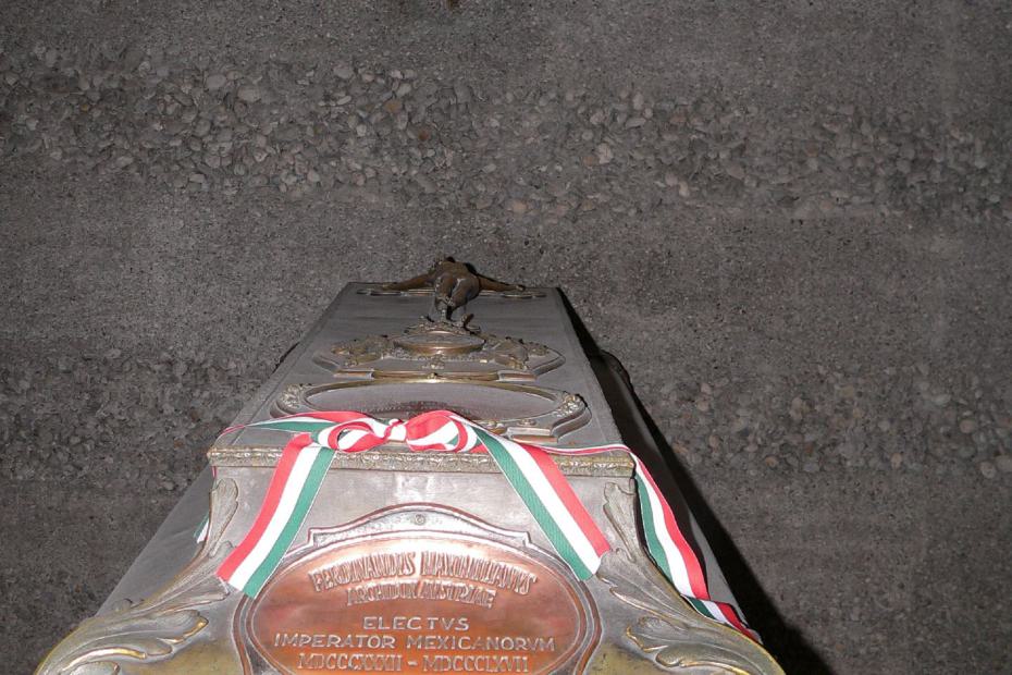 Wien, Österreich: Grab des mexikanischen Kaisers