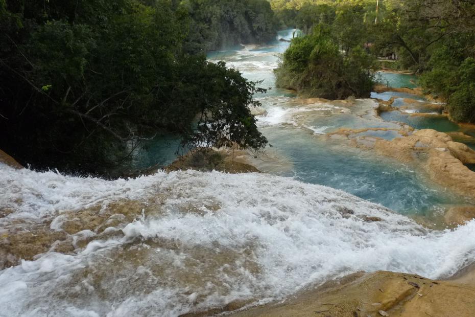Mexiko: Die Wasserfälle der Agua Azul im Chiapas