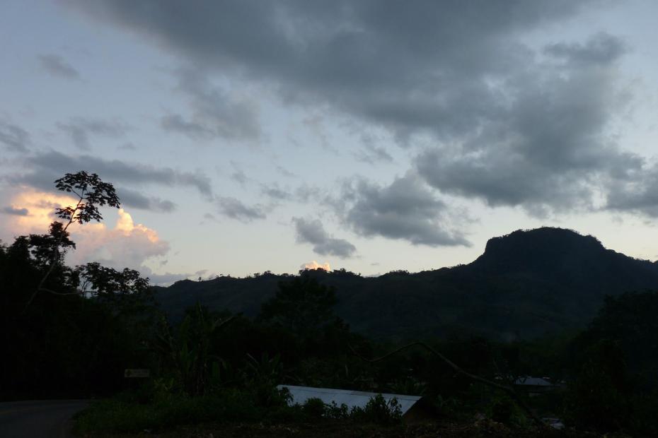 Mexiko: Sonnenuntergang im Chiapas