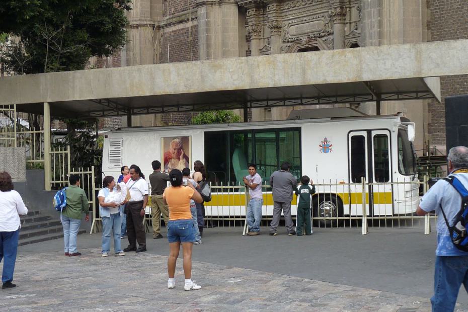 Mexiko: 1979 besucht Papst Johannes Paul II Mexiko