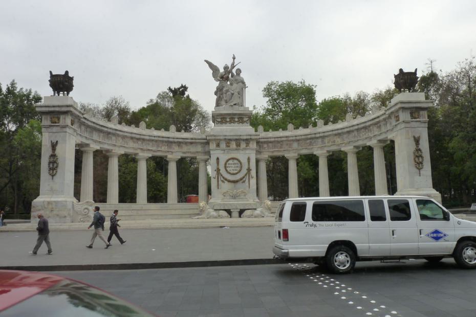 Mexiko: Das Juarez-Denkmal in Mexiko-Stadt
